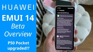 EMUI 14 Beta - What's new? Huawei P50 Pocket