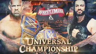 Goldberg VS Roman Reigns WWE WRESTLEMANIA 36 (PROMO)