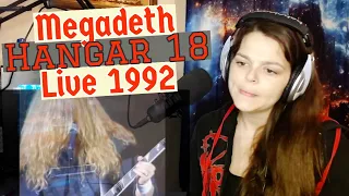 FIRST REACTION to Megadeth  -  "Hangar 18"  (Live 1992)