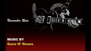 November Rain Guitar Backing Track (no vocals) | Guns N' Roses