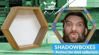 How to build a Hex Shadowbox - Woodworking