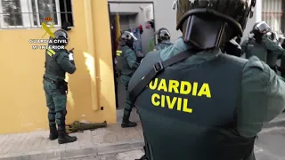 La Guardia Civil desmantela un activo punto de venta de drogas y detiene a 12 personas en Vícar