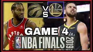 Golden State Warriors Vs Toronto Raptors GAME 4 Full Highlights JUNE 7, 2019 NBA FINALS