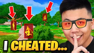 I Used Cheats in a PWR Hide And Seek on Fortnite!