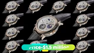 Top 10 Most Expensive Watches in the World