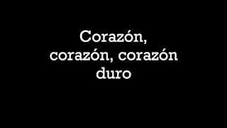 corazon duro-bronco (letra)