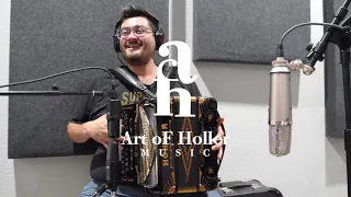 Accordion tracking snip complete at Art oF Holler Music