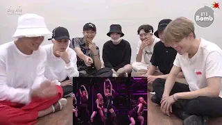 BTS Reaction to TWICE - " FANCY " M-V