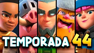 LOS 5 MEJORES MAZOS PARA LA SEASON 44 DE CLASH ROYALE