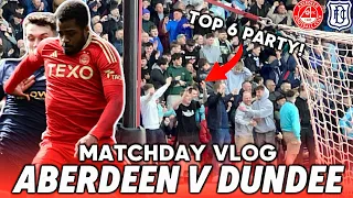 DUNDEE CLINCH TOP 6 | ABERDEEN V DUNDEE | MATCHDAY VLOG | 13/04/24