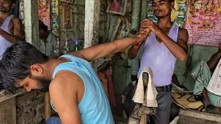 WORLD'S BEST HEAD & UPPER BODY MASSAGE BY BIRENDAR (Episode 12) | ASMR | Puremassage