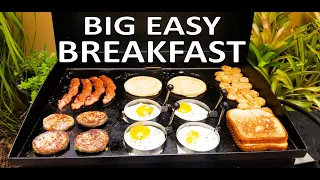 Big Easy Breakfast on the Blackstone 22" Griddle | COOKING WITH BIG CAT 305