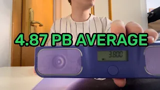 4.87 3x3 PB average! Downsolves + reconstructions