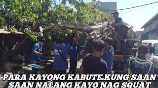 sidewalk tinayuan ng bahay.huli sa akto nakaw kuryente