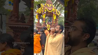 Shiva Shambho🔱 #day3 #chikkaballapura #shiva #sadhguru #rathyatra #2022 #adiyogi