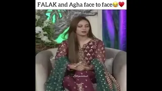Falak & Agha Face To Face |Agha Ali Sarah Ki Tareef Kar Raha Falak Ke Samne |Whatsapp Status