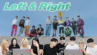 SVT 'Left & Right' MV REACTION | 세븐틴 ‘Left & Right’ 뮤비를 보는 남녀 댄서의 반응 차이