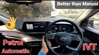 All new Hyundai i20 Petrol 1.2 IVT Automatic Drive Review. Really Better Than Manual.🔥||sonu saini||