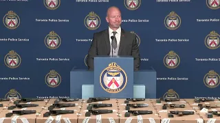 @TorontoPolice Firearm Investigation News Conference | 28 Guns Seized  | Mon., Aug.28th, 2023