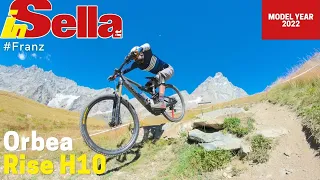 Test Orbea Rise H10 in alluminio: questo motore Shimano EP8-RS "vola"