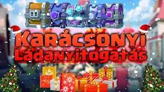 Karácsonyi Ládanyitogatás!🎄 | Clash Royale Magyarul