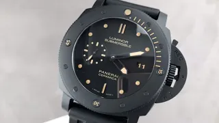 Panerai Luminor Submersible 1950 3 Days Ceramica PAM 508 Dive Watch Panerai Watch Review