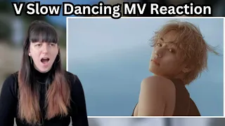 V 'Slow Dancing' Official MV REACTION