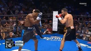 The best moments Daniel Jacobs vs. Sergio Mora II / Дэниел Джейкобс vs. Серхио Мора II лучшее из боя