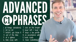 Advanced (C1) Phrases to Build Your Vocabulary