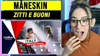 Måneskin - Zitti E Buoni - Italy 🇮🇹 - Grand Final - Eurovision 2021 | Singer Reacts