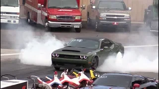 2018 Dodge Challenger Demon vs Nissan GTR