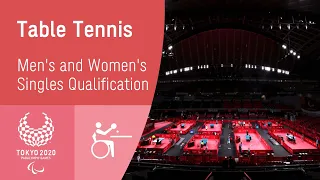 Table Tennis Singles Qualification - Afternoon Session 2 | Day 2 | Tokyo 2020 Paralympic Games