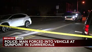 Man forced into vehicle, abducted by armed suspects in Philadelphia