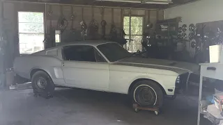 1968 Mustang Fastback Barn Find