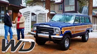 Driving The 1988 Jeep Grand Wagonner Around The Californian Mountains | Wheeler Dealers