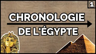 Toute la chronologie de l'Égypte antique !