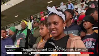 Workers' Day | Thousands attend COSATU Workers' Day rally in Cape Town