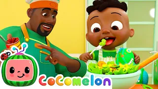 Cody's Yes Yes Vegetables Song | @Cocomelon - It's Cody Time | Healthy Eating for Kids