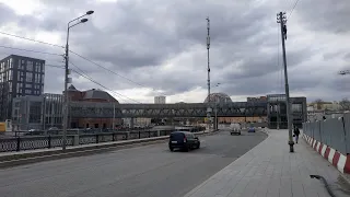 Электрозаводский Малый Пешеходный Мост Через Яузу.