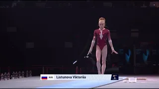🥇Viktoria Listunova  - ALL AROUND CHAMPION - European Championships 2021