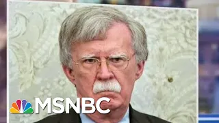 Trial Bombshell: Trump Insider Sides With Bolton On Ukraine, Implying Trump Is Lying | MSNBC