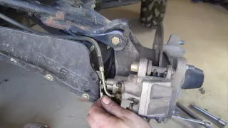 How to Bleed ATV Brakes - One Person Technique - Polaris Sportsman and Many Four Wheelers