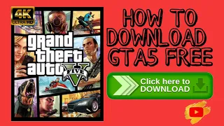 How to download And install GTA 5 free  full game on pc /laptop 🔥| No virus   |No errors |only 35GB.