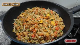 SUCULENTO ARROZ CHINO ESPECIAL DELICIOSO Y MUY FÁCIL