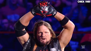 AJ Styles Returns 2020 to RAW with his TNA Evil Ways Theme - Epic Entrances!