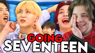 Music Producer Discovers Going Seventeen (Let's Go! SEVENTEEN #1) EP.5 Kpop Reaction