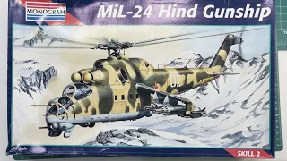 Monogram Mil-24 Hind Gunship 1/48 Scale Model Aircraft