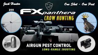 Охота на Королевскую Ворону 200+. FX Panthera. Airgun Pest Control - Crow Hunting 2024