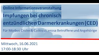 Impfungen bei chronisch entzündlichen Darmerkrankungen (CED)