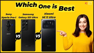 Sony Xperia Pro-l vs Samsung Galaxy S21 Ultra 5G vs Xiaomi Mi 11 Ultra - Full Specs Comparison 2021